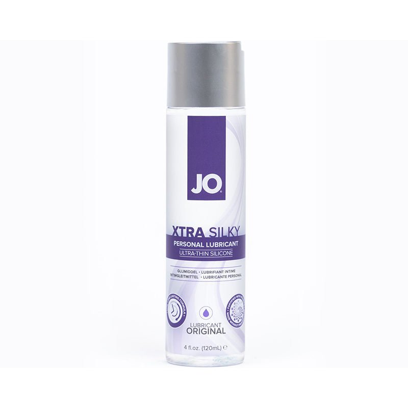 JO Xtra Silky Silicone Lubricant 4 oz. - Royal Sins