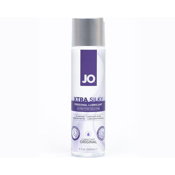 JO Xtra Silky Silicone Lubricant 4 oz. - Royal Sins