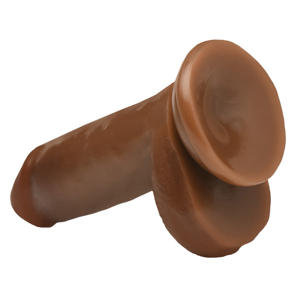 JOCK 6 Inch Dong with Balls - Brown - Royal Sins