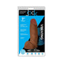 JOCK 7 in. Vibrating Dildo with Balls Medium - Royal Sins