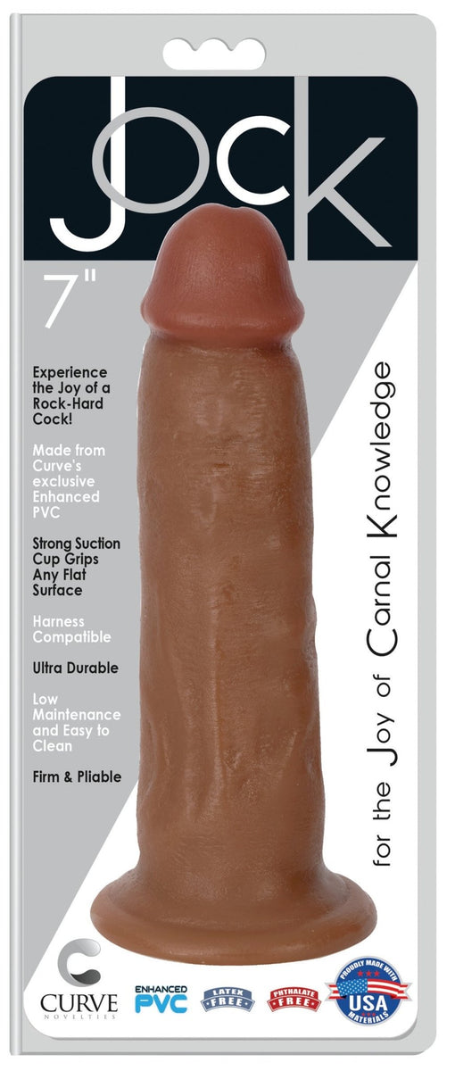 Jock 7 Inch Suction Cup Dildo - Medium - Royal Sins