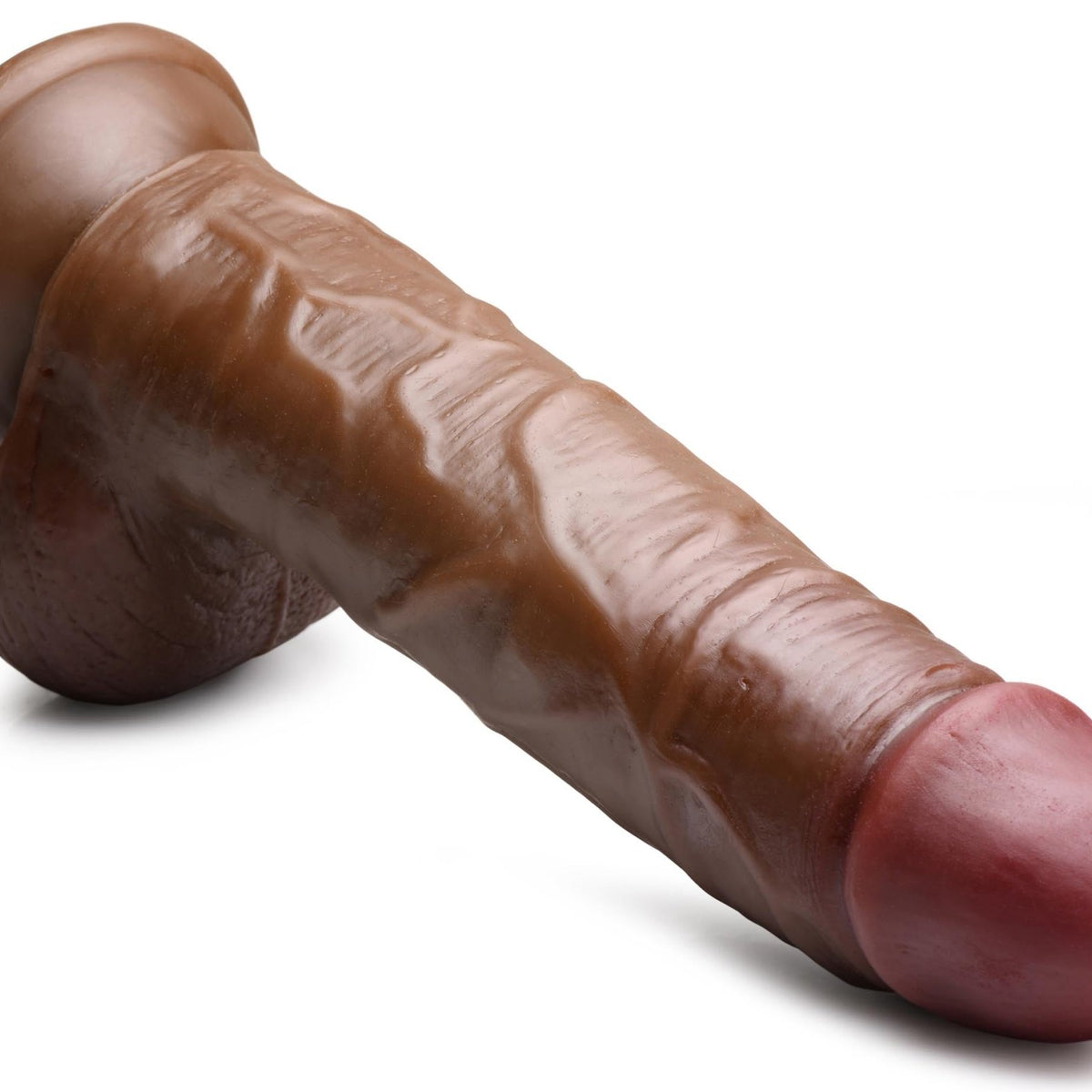 JOCK 9 Inch Dong with Balls Brown - Royal Sins