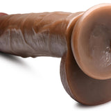 JOCK 9 Inch Dong with Balls Brown - Royal Sins