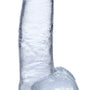 Jock C - Thru Dildo with Balls - 8 Inch - Royal Sins