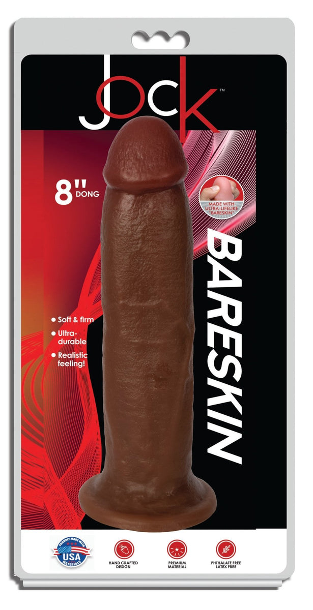 Jock Dark Bareskin Dildo - 9 Inch - Royal Sins