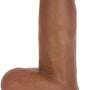 Jock Dark Bareskin Dildo with Balls - 6 Inch - Royal Sins