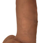 Jock Dark Bareskin Dildo with Balls - 7 Inch - Royal Sins