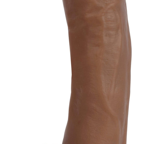 Jock Dark Bareskin Dildo with Balls - 9 Inch - Royal Sins