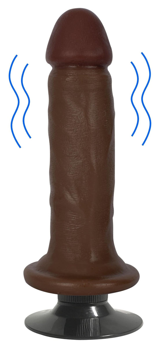 Jock Dark Vibrating Dildo - 6 Inch - Royal Sins