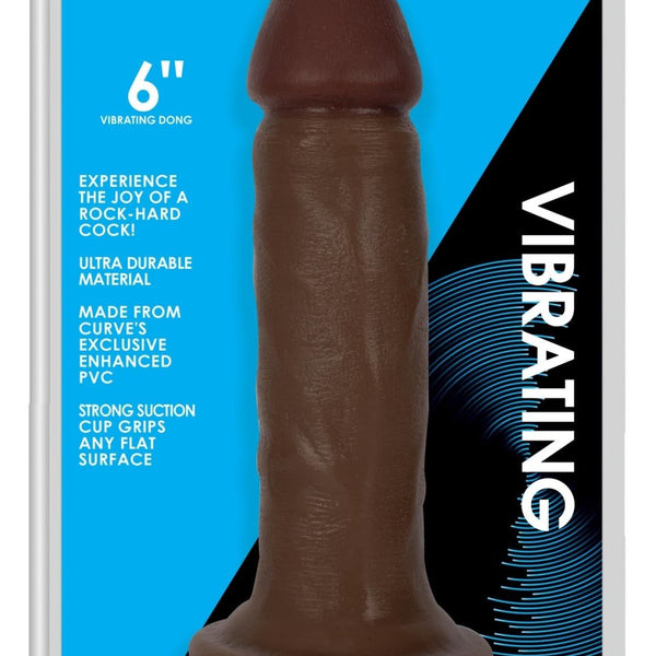 Jock Dark Vibrating Dildo - 6 Inch - Royal Sins