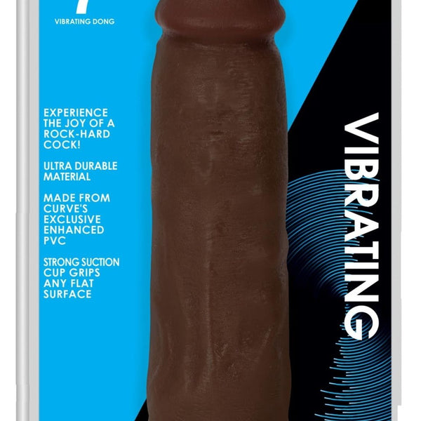 Jock Dark Vibrating Dildo - 7 Inch - Royal Sins