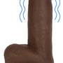 Jock Dark Vibrating Dildo with Balls - 6 Inch - Royal Sins