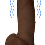 Jock Dark Vibrating Dildo with Balls - 7 Inch - Royal Sins