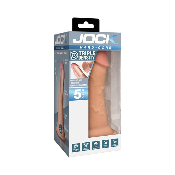 JOCK Hard - Core 5 in. Triple Density Dildo - Royal Sins