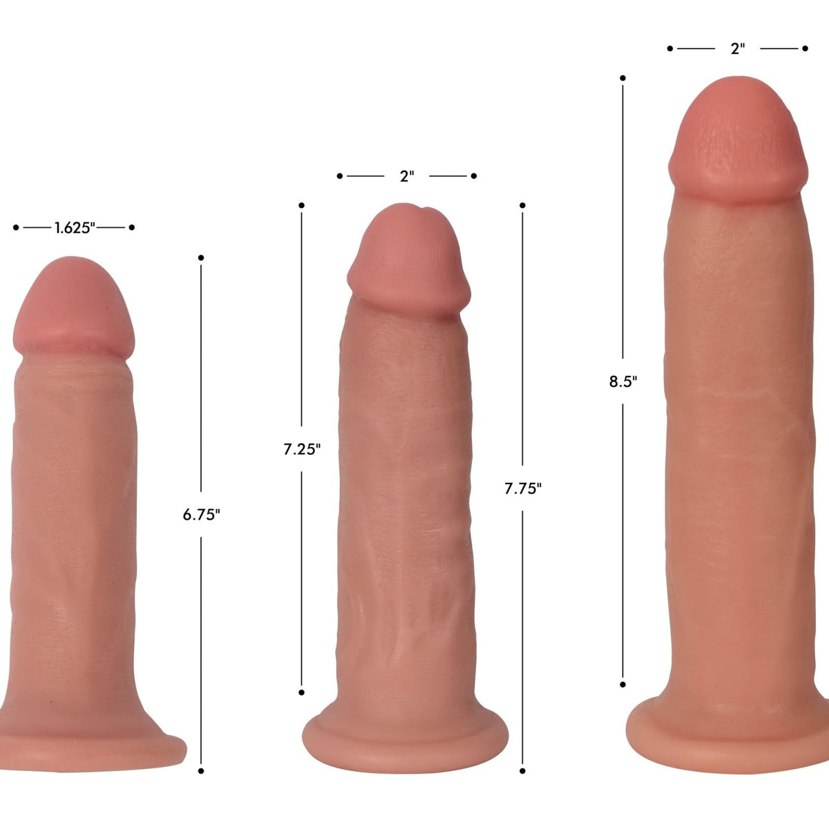 Jock Light Bareskin Dildo - 6 Inch - Royal Sins