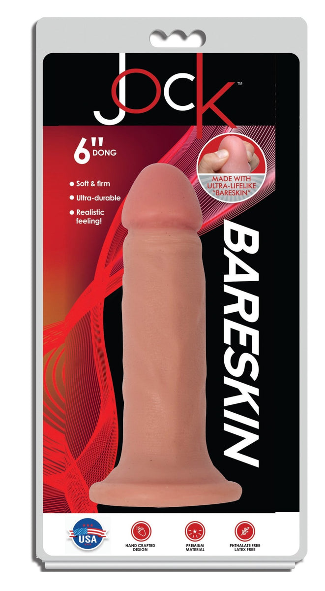 Jock Light Bareskin Dildo - 6 Inch - Royal Sins