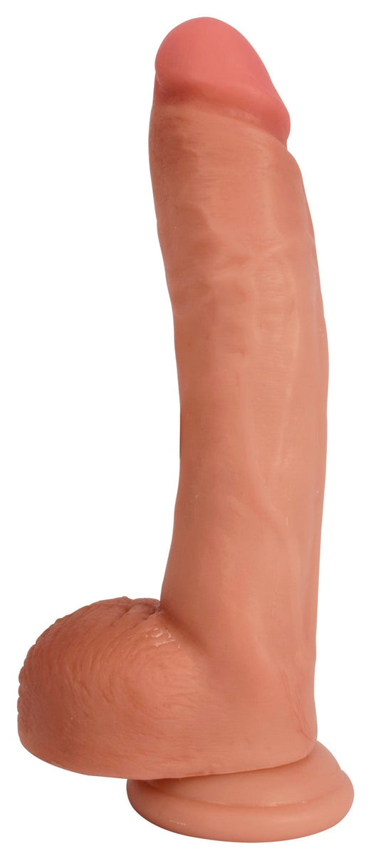 Jock Light Bareskin Dildo with Balls - 9 Inch - Royal Sins