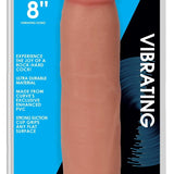 Jock Light Vibrating Dildo - 8 Inch - Royal Sins