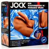 JOCK Male Ass Masturbator with Posable Dildo - Royal Sins