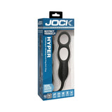 JOCK Silicone Vibrating Plug with Cock & Ball Ring and Remote - Royal Sins