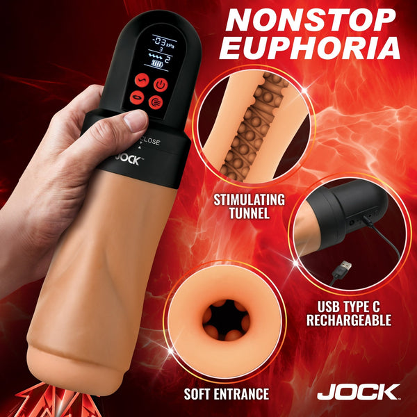 JOCK Sucking & Vibrating Masturbator - Royal Sins