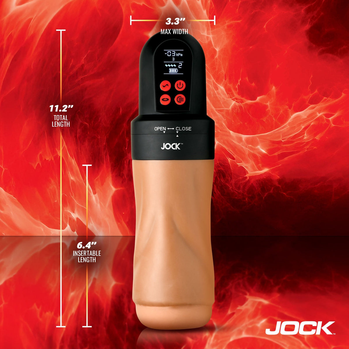 JOCK Sucking & Vibrating Masturbator - Royal Sins