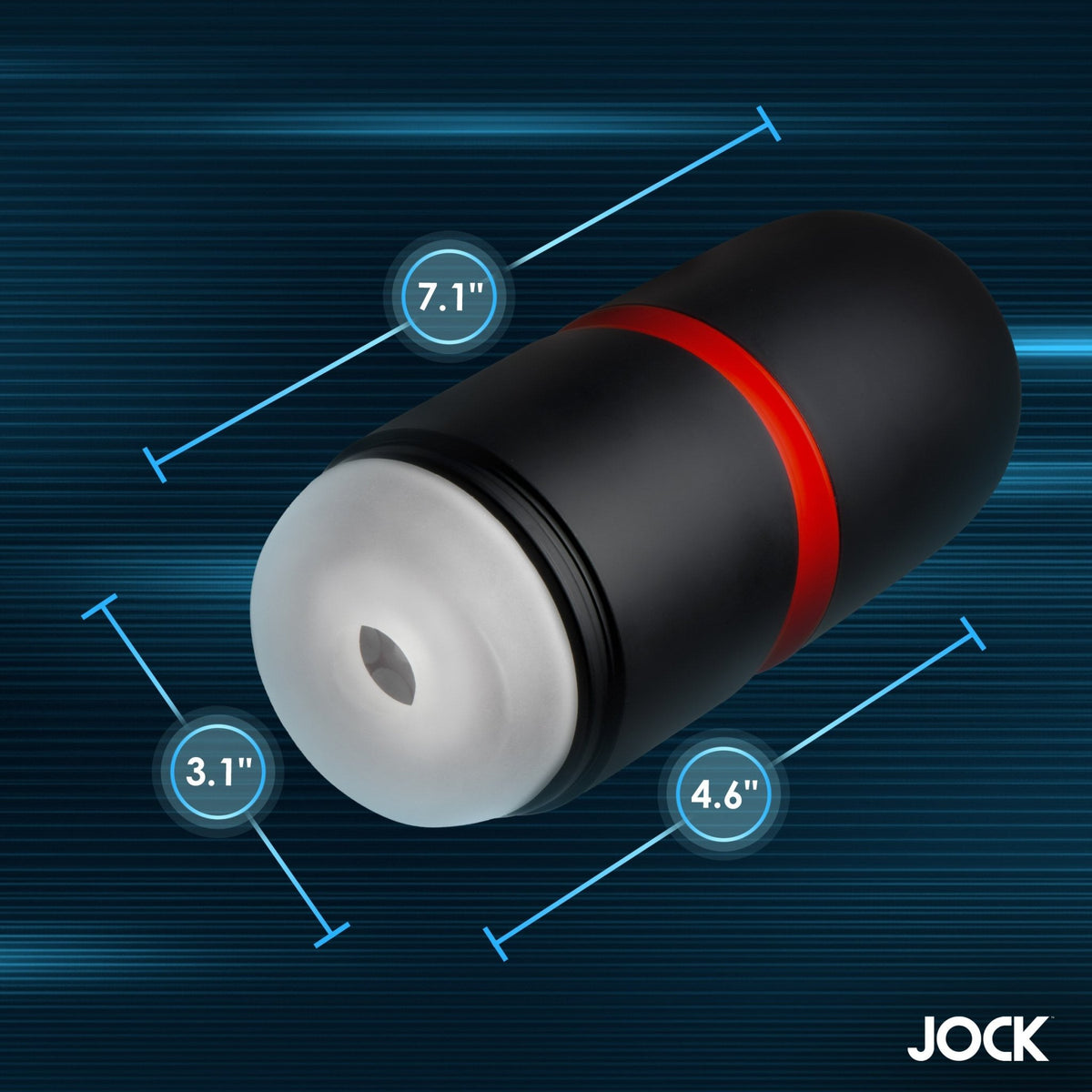 JOCK Tightening & Vibrating Masturbator - Royal Sins