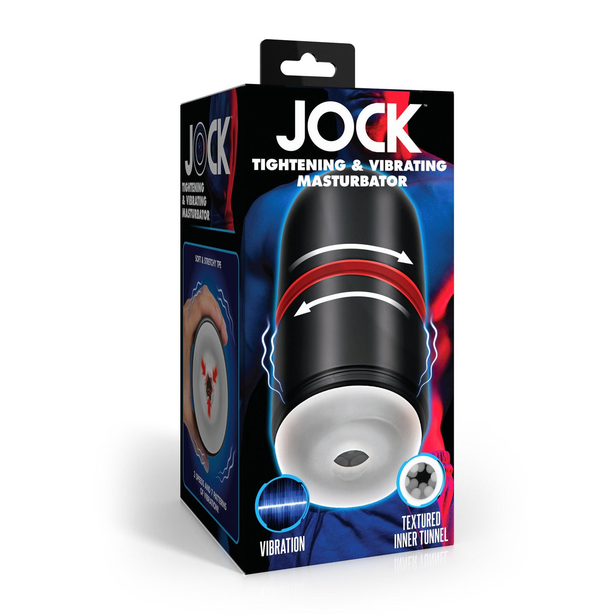 JOCK Tightening & Vibrating Masturbator - Royal Sins