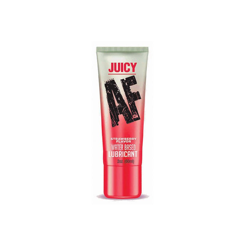 Juicy AF Water - Based Lubricant Strawberry 2 oz. - Royal Sins
