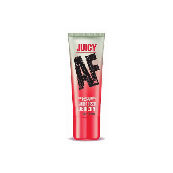 Juicy AF Water - Based Lubricant Strawberry 2 oz. - Royal Sins