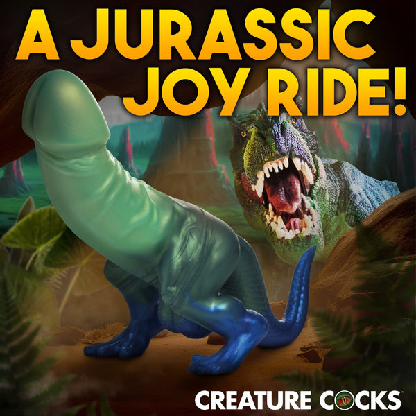 Jurassic Cock Dinosaur Silicone Dildo - Royal Sins