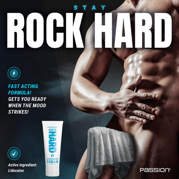 Keep it Hard Stay Hard Cream 1.5oz - Royal Sins