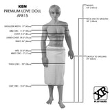 Kenny Premium Male Love Doll - Royal Sins