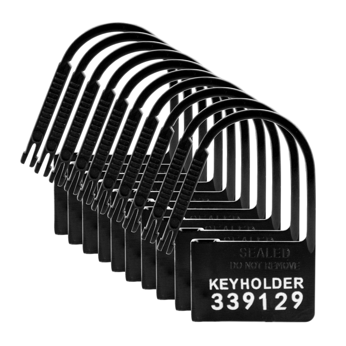 Keyholder 10 Pack Numbered Plastic Chastity Locks - Royal Sins