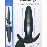 Kinetic Thumping 7X Medium Anal Plug - Royal Sins