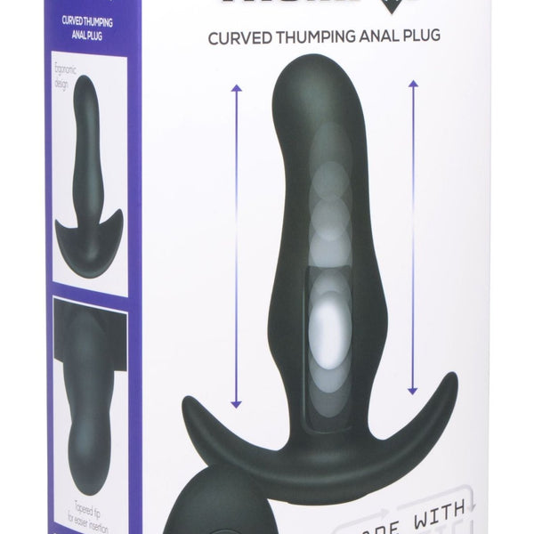 Kinetic Thumping 7X Prostate Anal Plug - Royal Sins