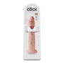 King Cock 13 in. Cock Realistic Dildo With Suction Cup Beige - Royal Sins