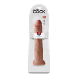 King Cock 13 in. Cock Realistic Dildo With Suction Cup Tan - Royal Sins