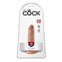 King Cock 5 in. Cock Realistic Dildo With Suction Cup Tan - Royal Sins