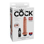 King Cock 7 in. Squirting Cock Realistic Dildo Beige - Royal Sins