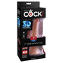 King Cock Plus 7 in. Triple Density Cock Realistic Dildo With Suction Cup Tan - Royal Sins