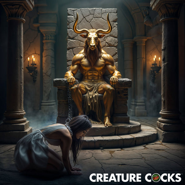 King Minotaur Silicone Dildo - Royal Sins