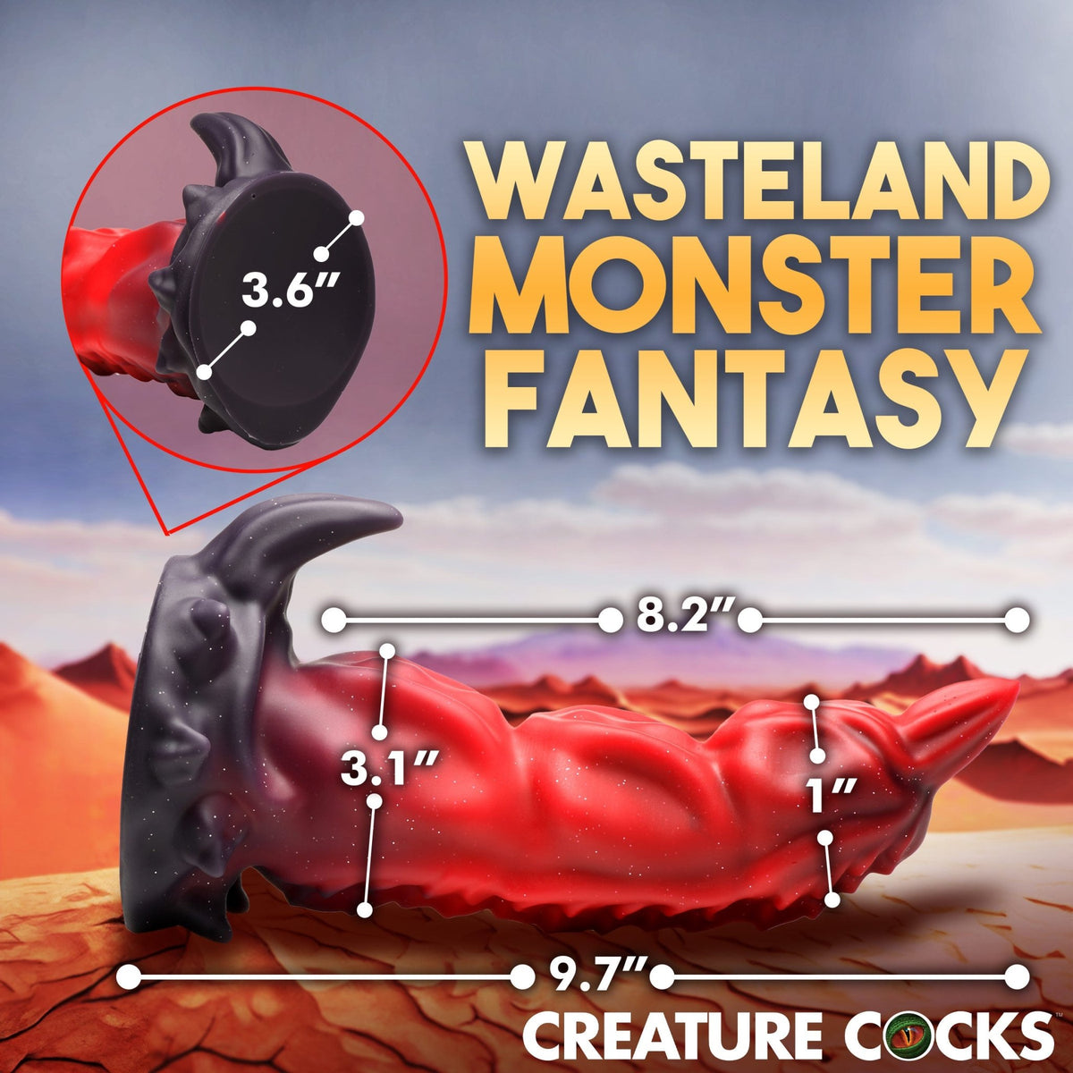 King Scorpion Silicone Dildo - Royal Sins