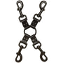 Kink Leather Submissive Accessories All Access Clips Black - Royal Sins