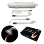 KinkLab Neon Wand Electrosex Kit ( White handle/Purple Elec) - Royal Sins