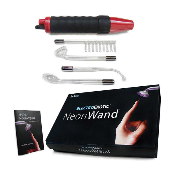Kinklab Neon Wand - Red Handle/ Red Elec - Royal Sins