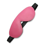 Kinklab Pink Bound Leather Blindfold - Royal Sins