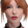 Kinky Kitty Ring Slim Choker - Black - Royal Sins