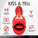 Kiss and Tell Pro Dual - ended Kissing Vibrator - Royal Sins