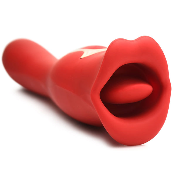 Kiss and Tell Pro Dual - ended Kissing Vibrator - Royal Sins